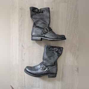 Frye Boots Gun Metal